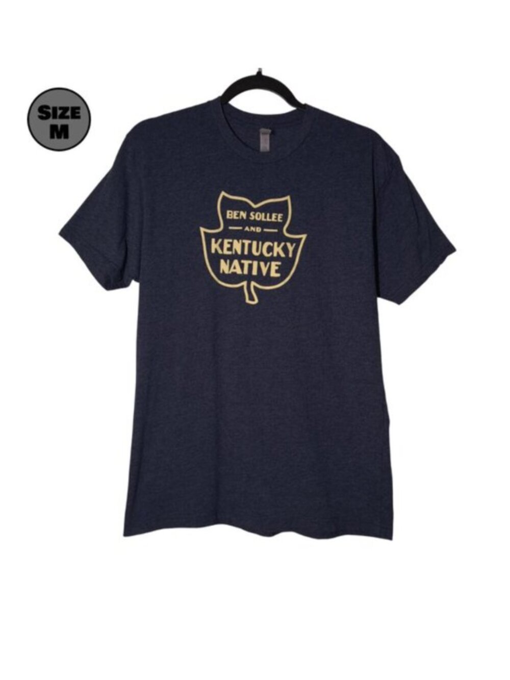 Ben Sollee and Kentucky Native USED Shirt (M, Gray, Bluegrass, Folk)
